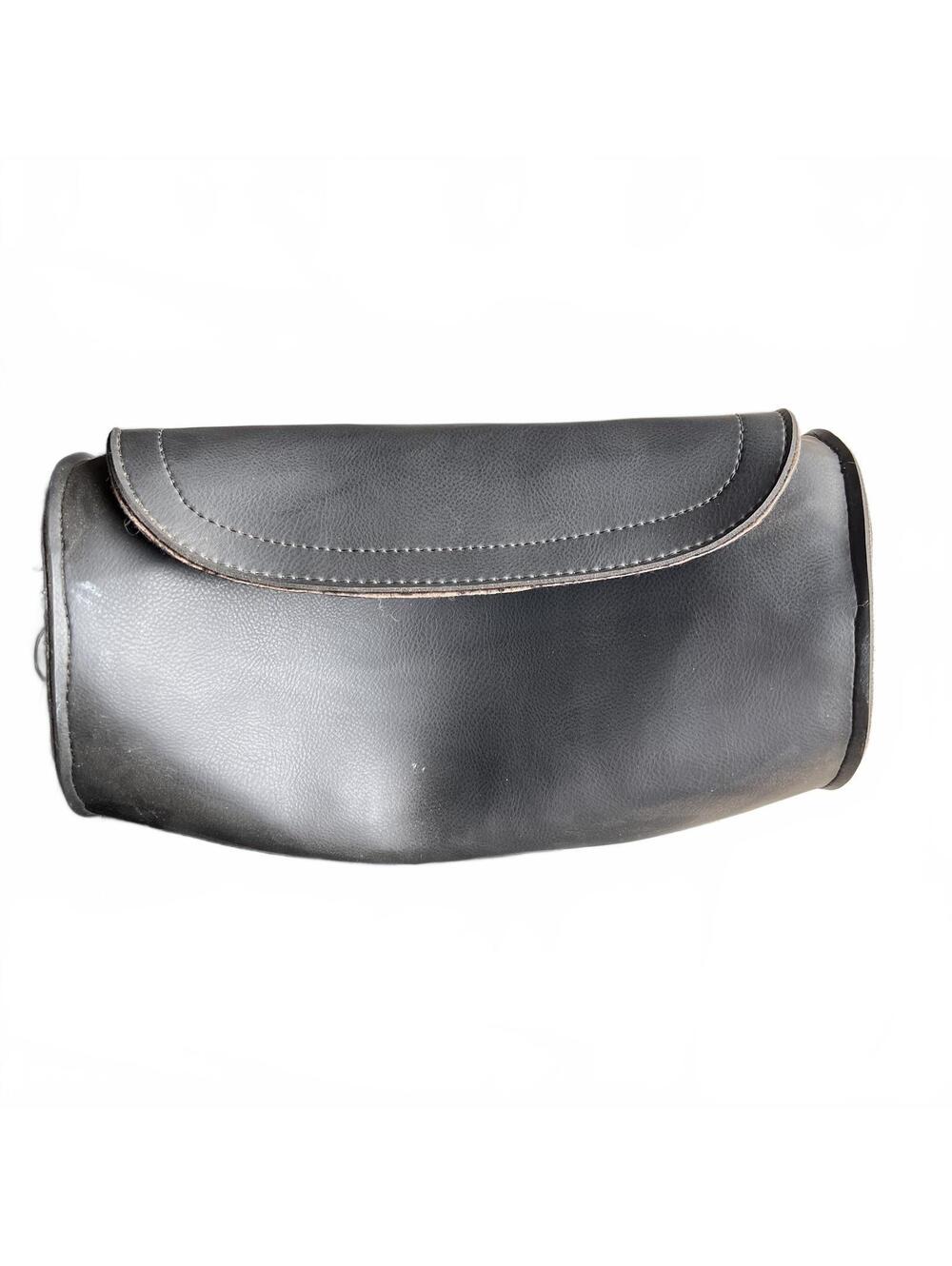 Leather Motorcycle Tank Bag with Straps